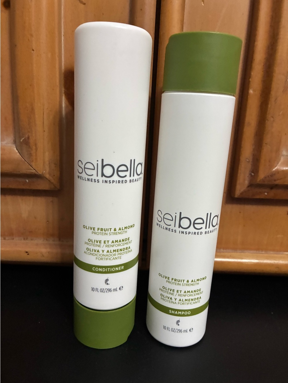 CLOSE OUT SALE - Sei Bella Olive Fruit & Almond Protein Shampoo & Conditioner